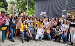 Centenas de servidores protestam em frente à ALERJ contra PL que retira receitas do Rioprevidência – Sepe convoca a categoria a manter o estado de alerta