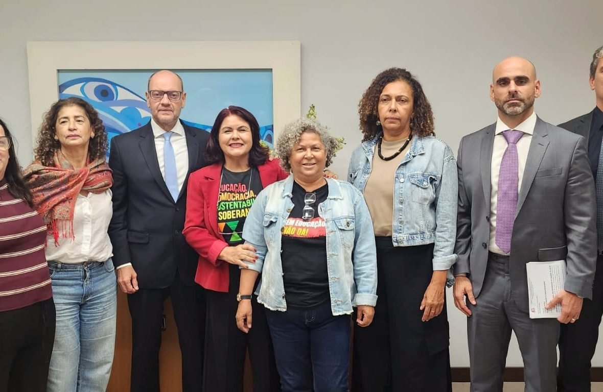 Sepe teve audiência com governador Ricardo Couto, que anunciou pagamento do restante da recomposição salarial